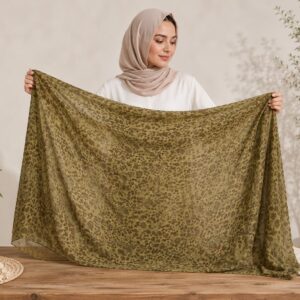 شال وطرحة قطن تايجر مستورد صيني - Image 2