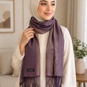 شال وطرحة قطن تركي - Image 4