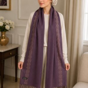 شال وطرحة قطن تركي - Image 5