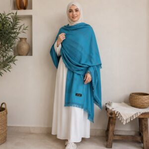 شال وطرحة قطن تركي - Image 2