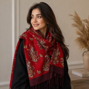 شال وطرحة قطن تركي - Image 2