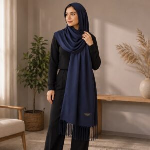 شال وطرحة قطن تركي - Image 3