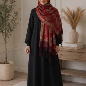 شال وطرحة قطن تركي - Image 4