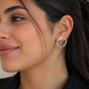 حلق فضة - Image 2
