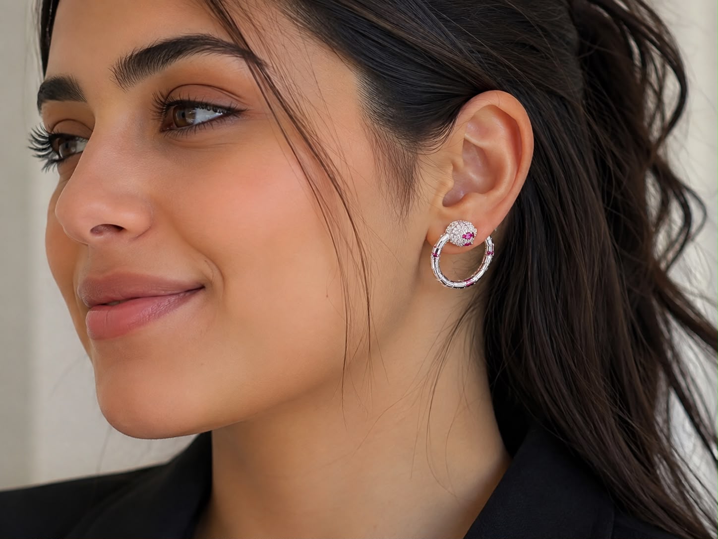 حلق فضة - Image 2