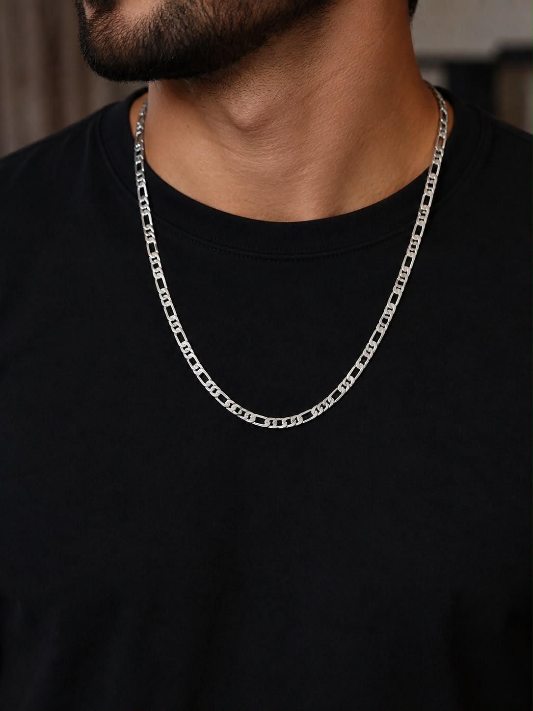 سلسلة فضة رجالي - Image 1